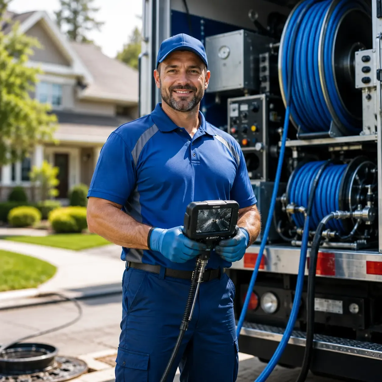 Local outdoor drain cleaning specialists in Newfield, NY